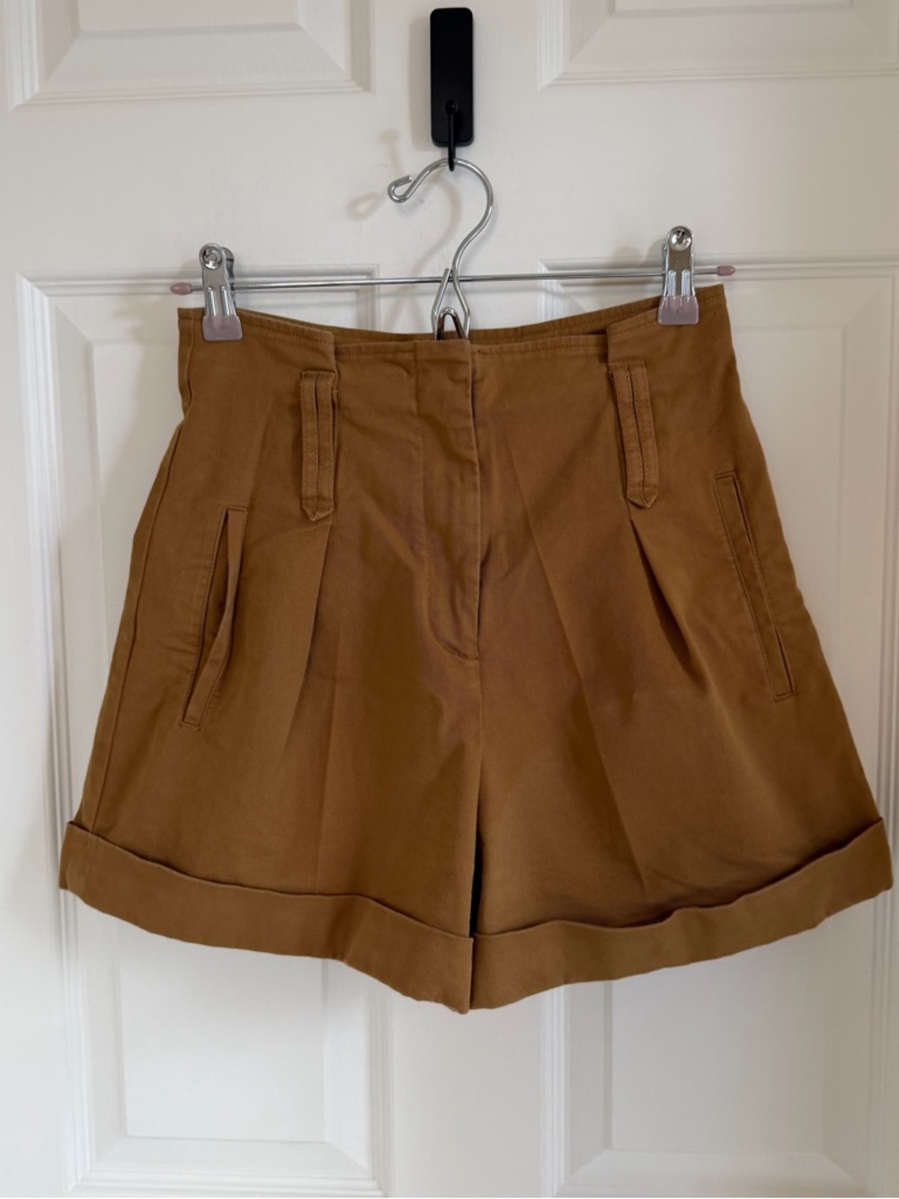 Sezane High Waisted Shorts, 34